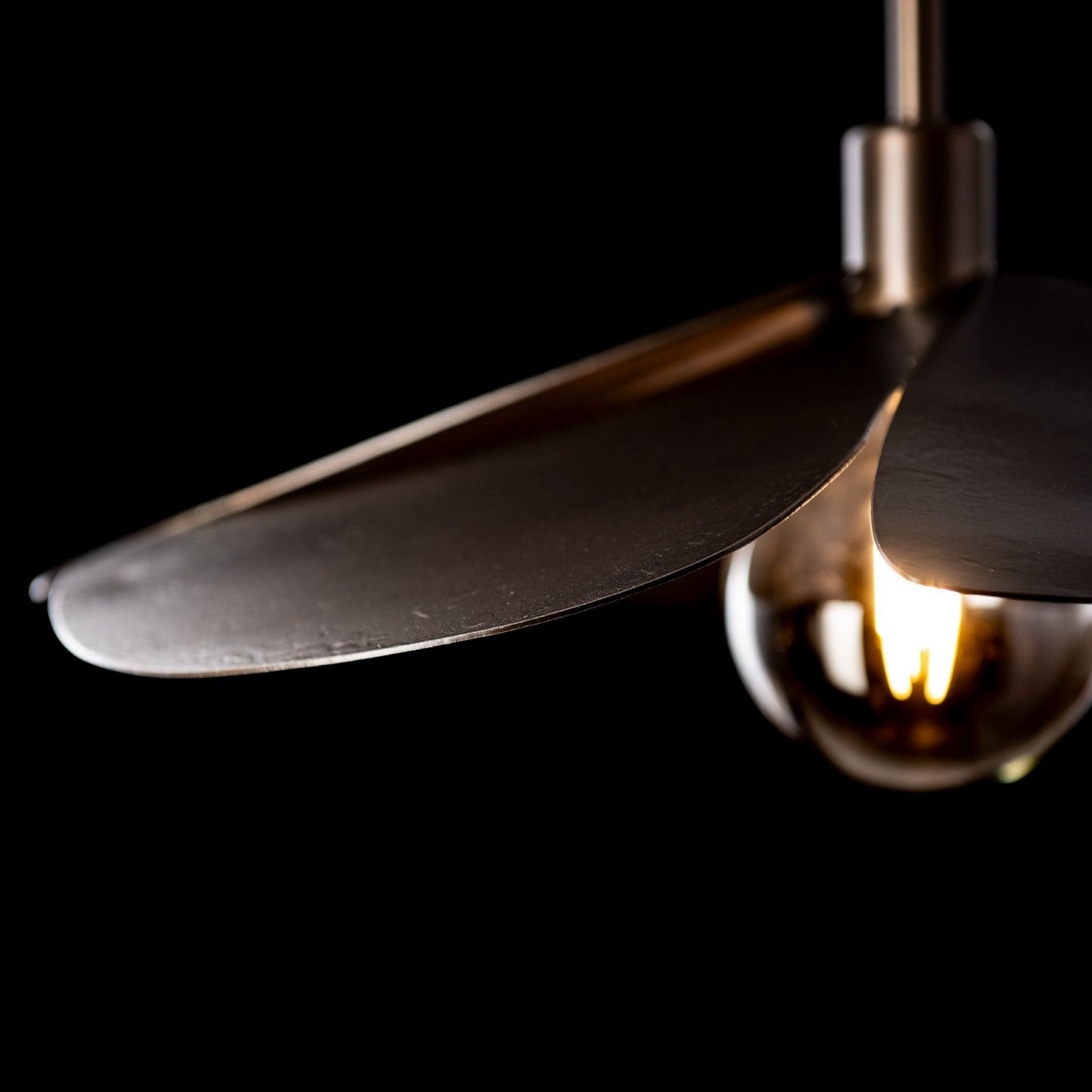 Hubbardton Forge - 139460-SKT-MULT-05 - Hana Small Pendant - Hana - Bronze