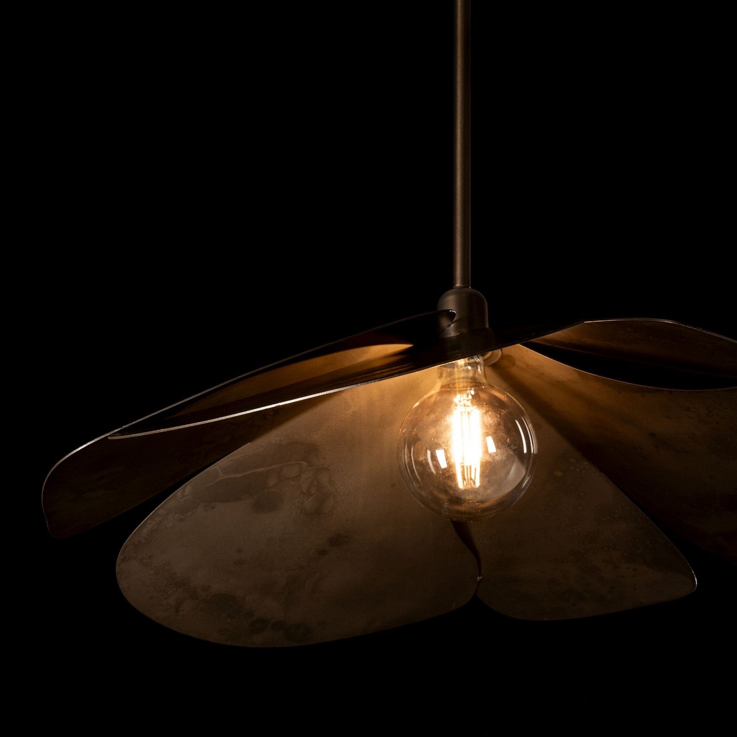 Hubbardton Forge - 139465-SKT-MULT-07 - Hana Large Pendant - Hana - Dark Smoke