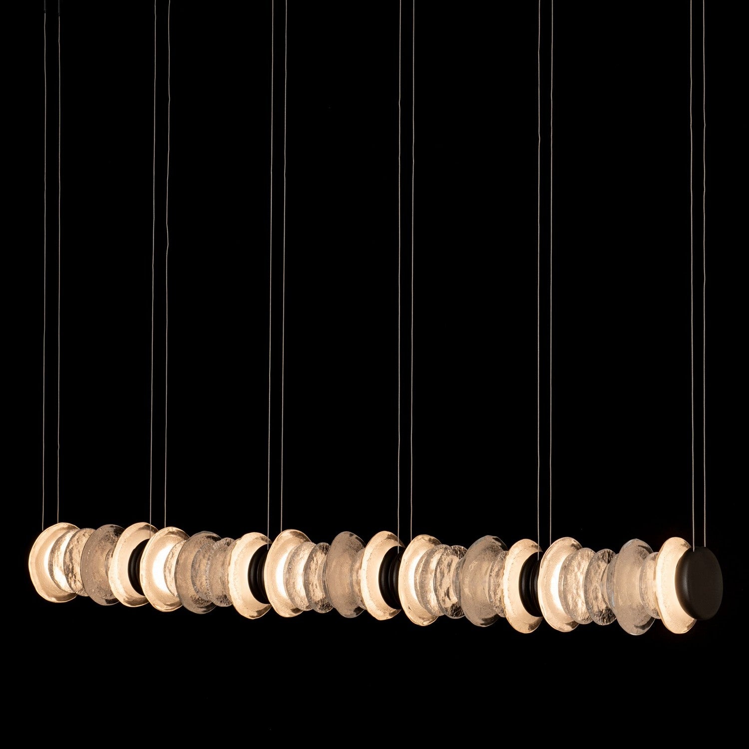 Hubbardton Forge - 139975-LED-STND-14 - Cairn Linear LED Pendant - Cairn - Oil Rubbed Bronze