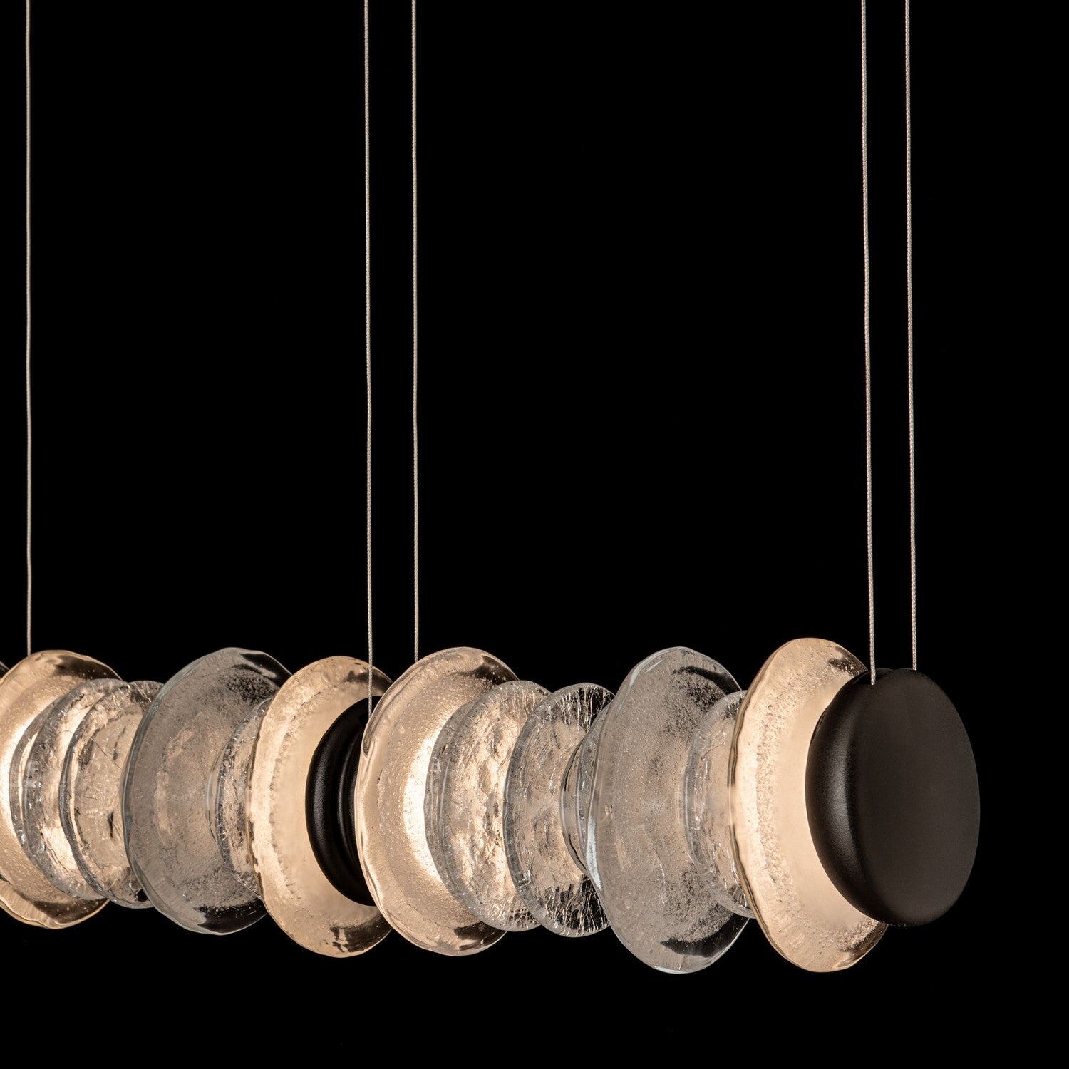 Hubbardton Forge - 139975-LED-STND-14 - Cairn Linear LED Pendant - Cairn - Oil Rubbed Bronze