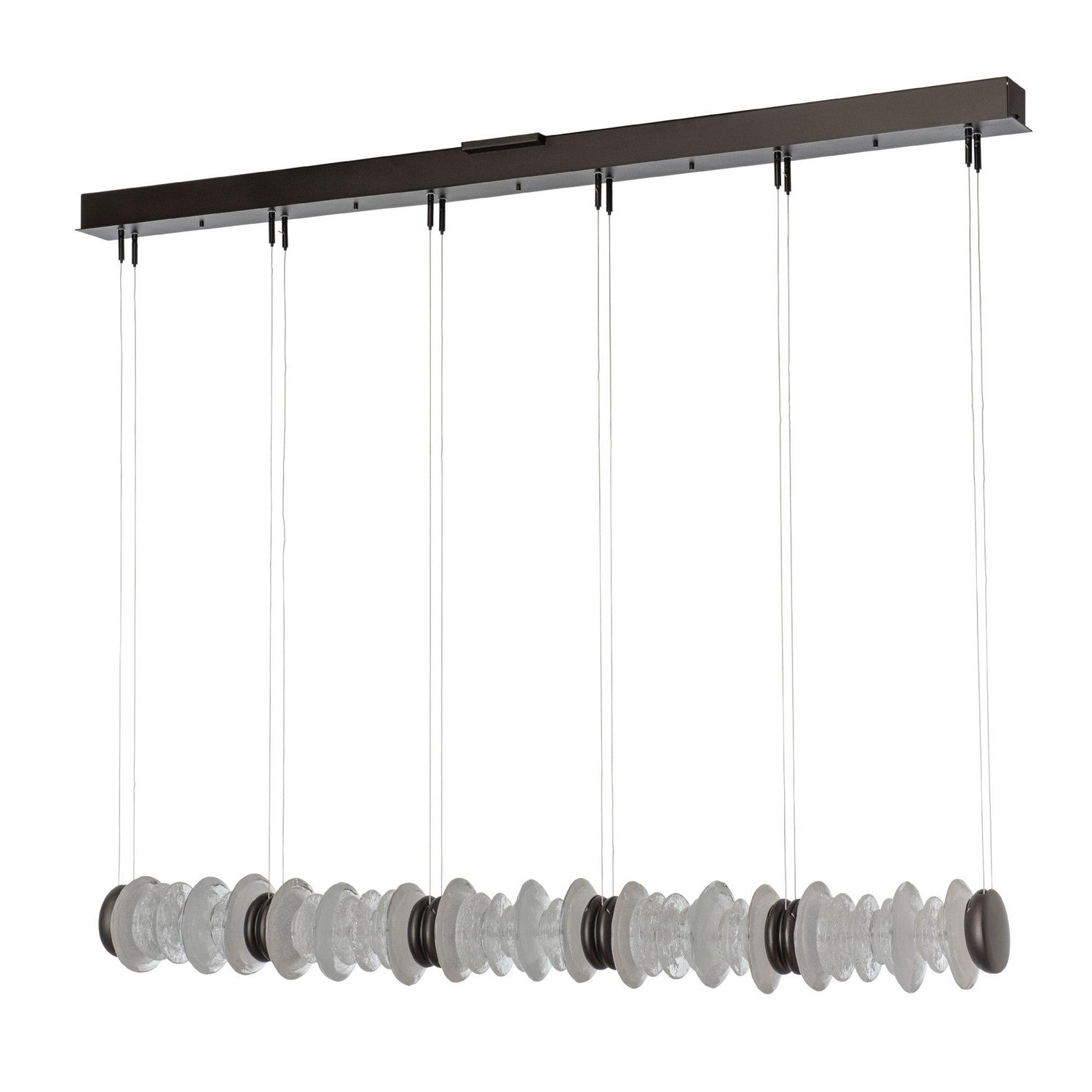 Hubbardton Forge - 139975-LED-STND-14 - Cairn Linear LED Pendant - Cairn - Oil Rubbed Bronze
