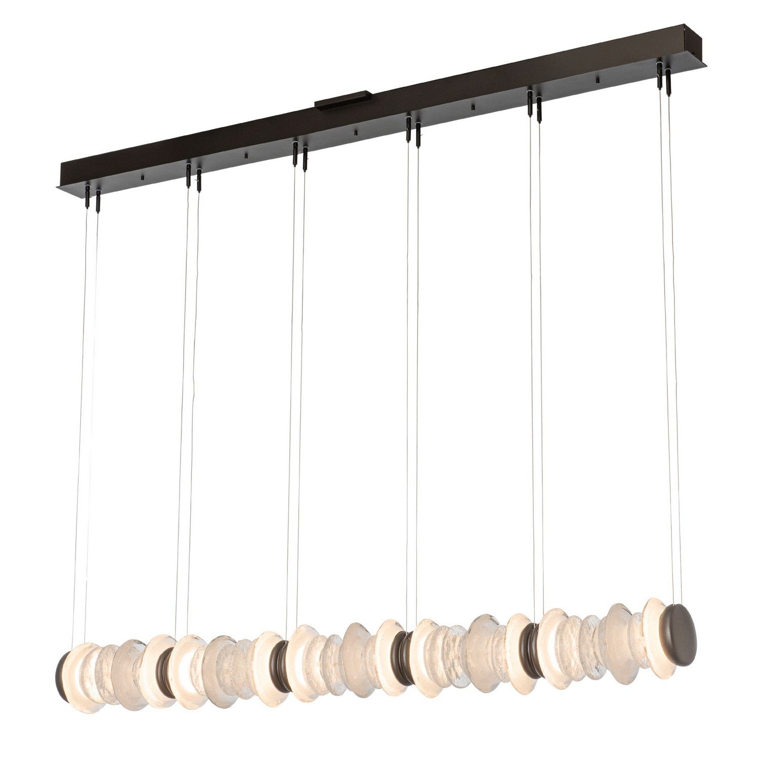 Hubbardton Forge - 139975-LED-STND-14 - Cairn Linear LED Pendant - Cairn - Oil Rubbed Bronze