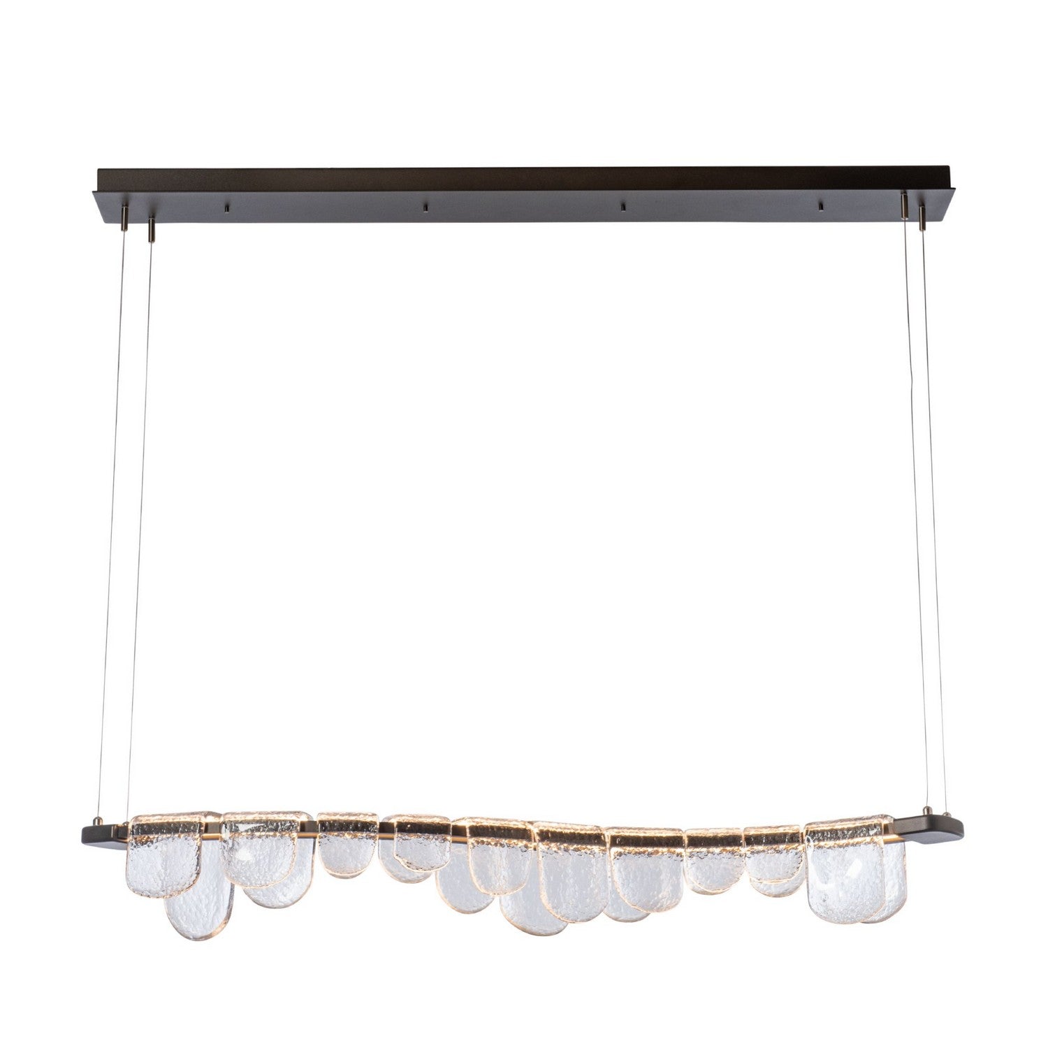Hubbardton Forge - 139980-LED-STND-14-ZM0846 - Riverbed LED Pendant - Riverbed - Oil Rubbed Bronze
