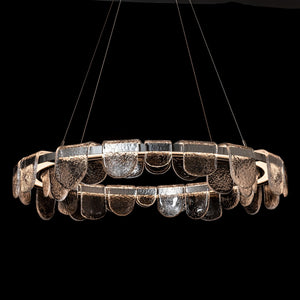 Hubbardton Forge - 139982-LED-STND-85-ZM0846 - LED Pendant - Riverbed - Sterling