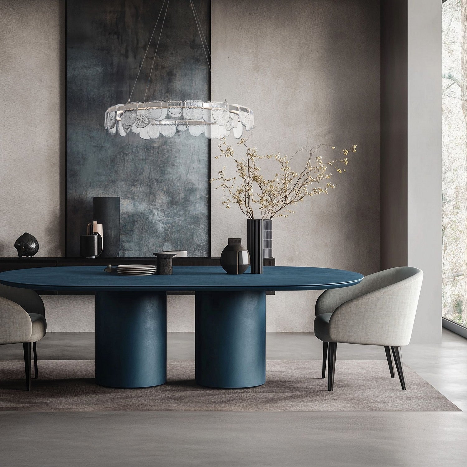 Hubbardton Forge - 139982-LED-STND-85-ZM0846 - LED Pendant - Riverbed - Sterling