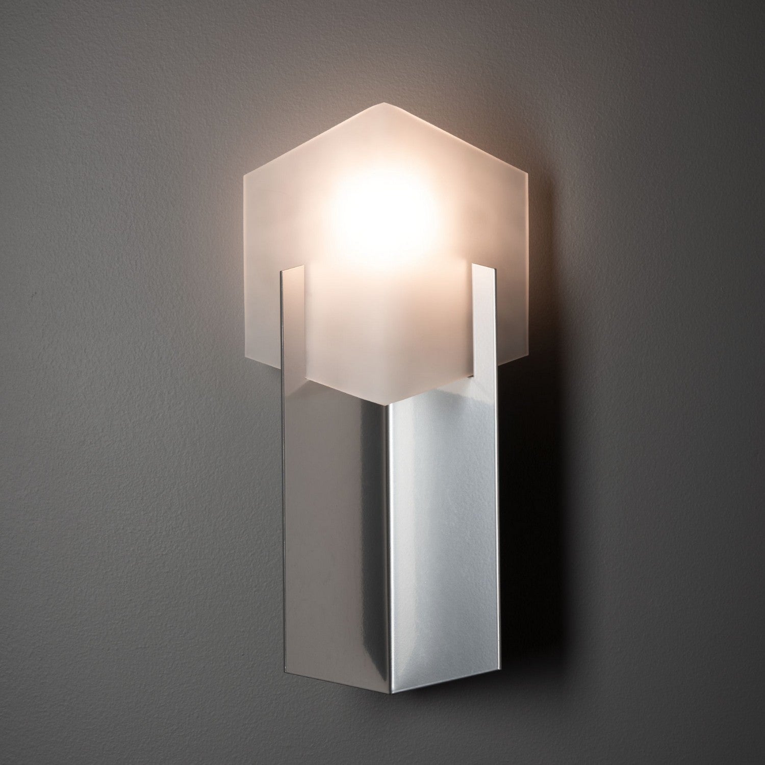 Hubbardton Forge - 201355-SKT-85 - Prisma 1-Light Bath Sconce - Prisma - Sterling