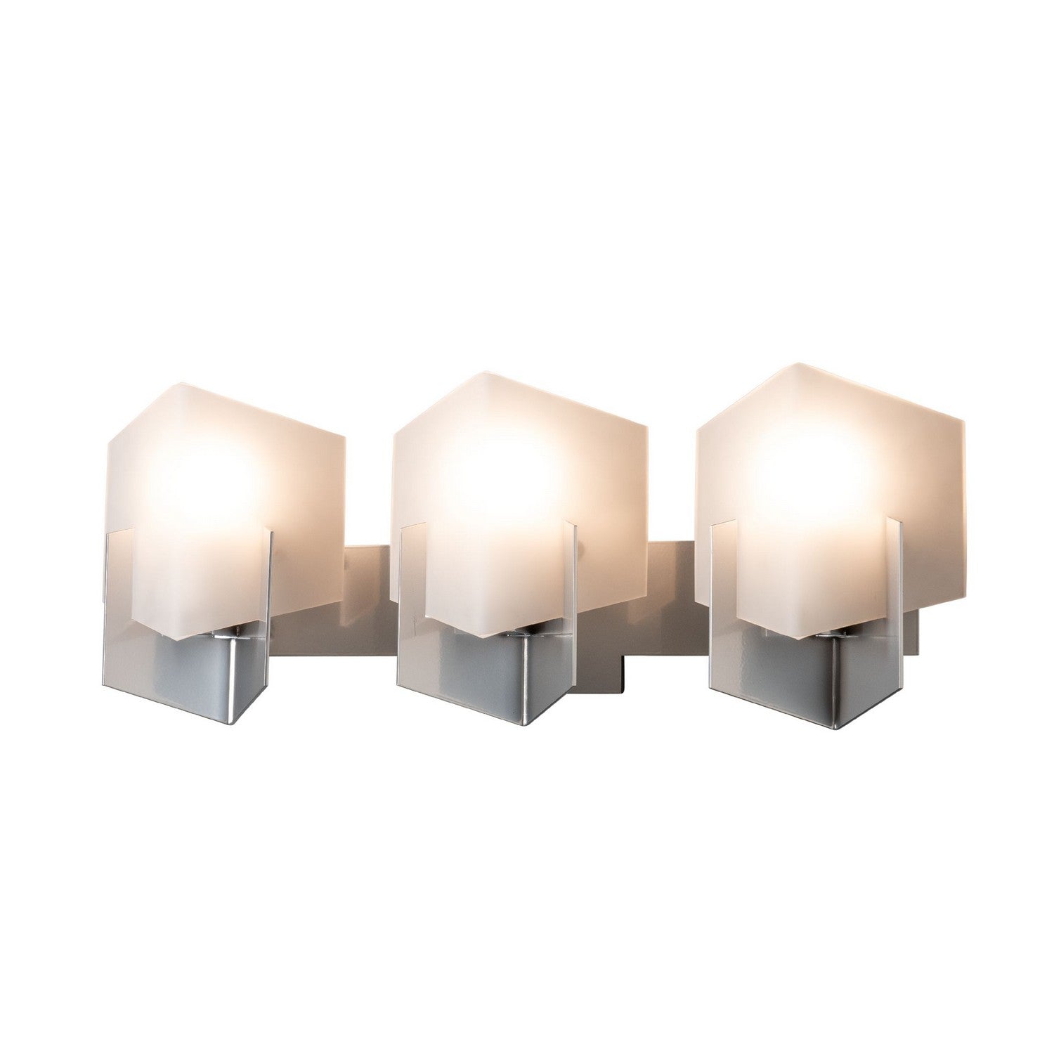 Hubbardton Forge - 201357-SKT-85-GG0816 - Prisma 3-Light Bath Sconce - Prisma - Sterling