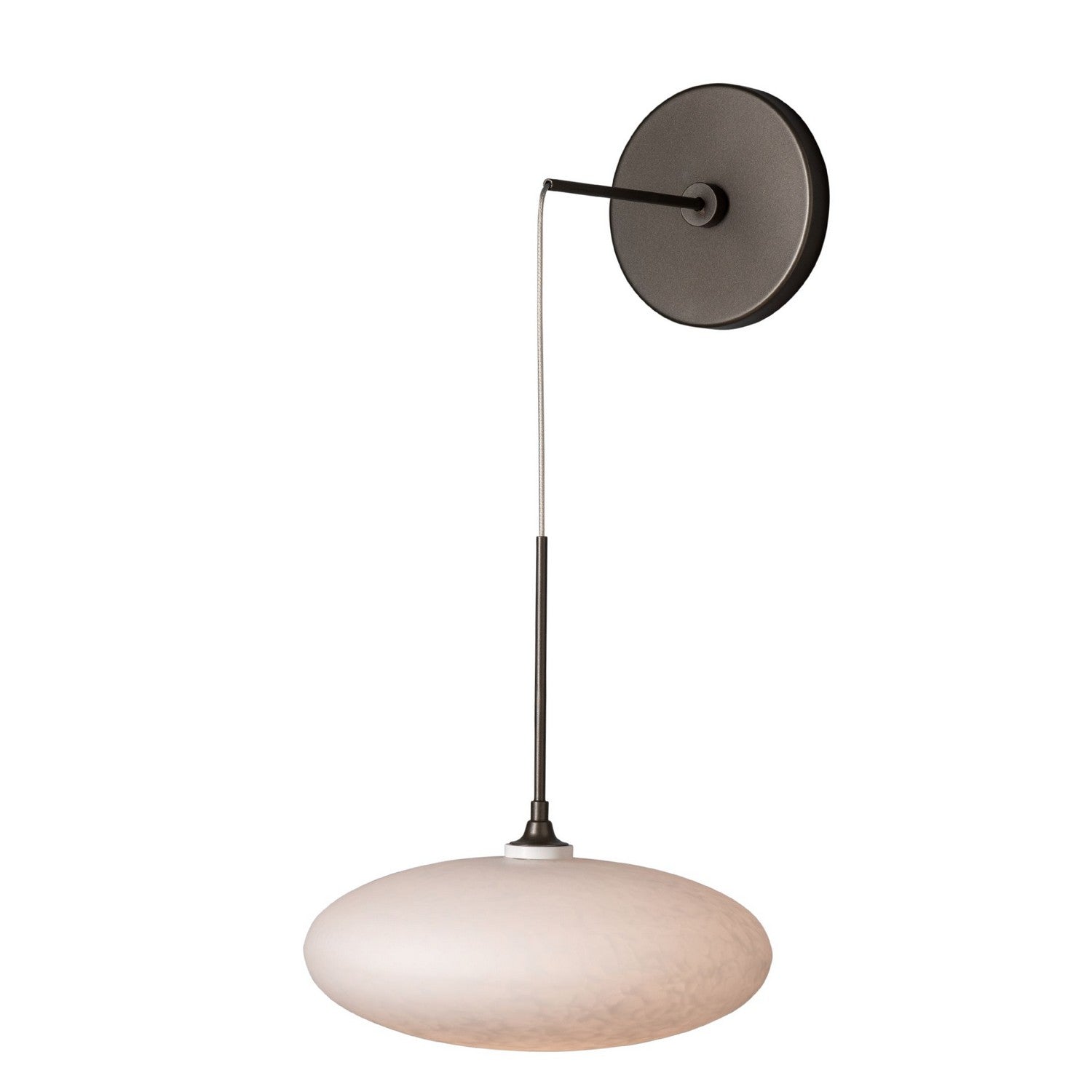 Hubbardton Forge - 201399-SKT-07-GS0818 - LED Wall Sconce - Clouds - Dark Smoke