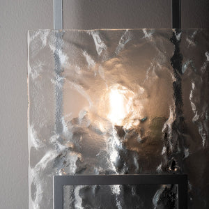 Hubbardton Forge - 201550-SKT-85-ZM0836 - One Light Wall Sconce - Geo - Sterling