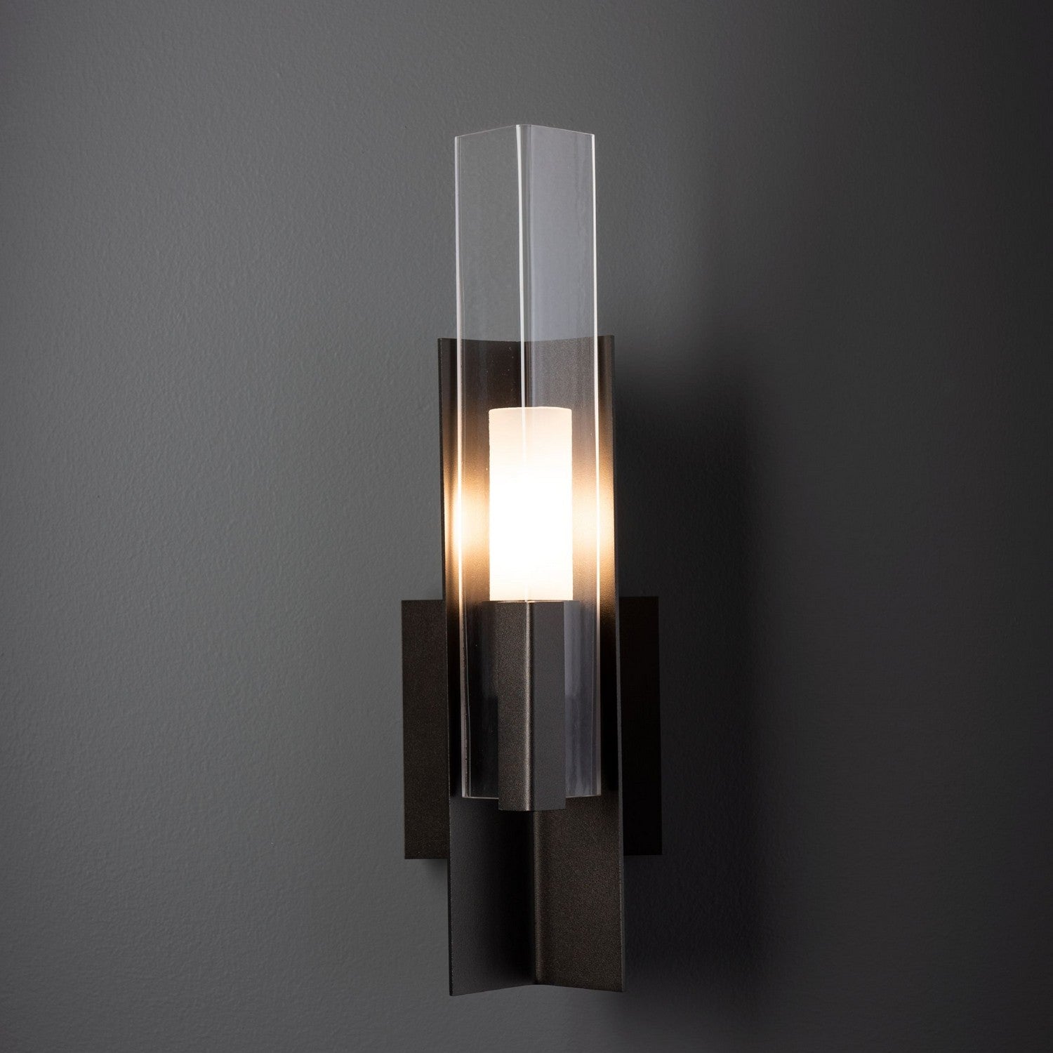 Hubbardton Forge - 202045-SKT-14-ZM0828 - Summit Sconce - Summit - Oil Rubbed Bronze