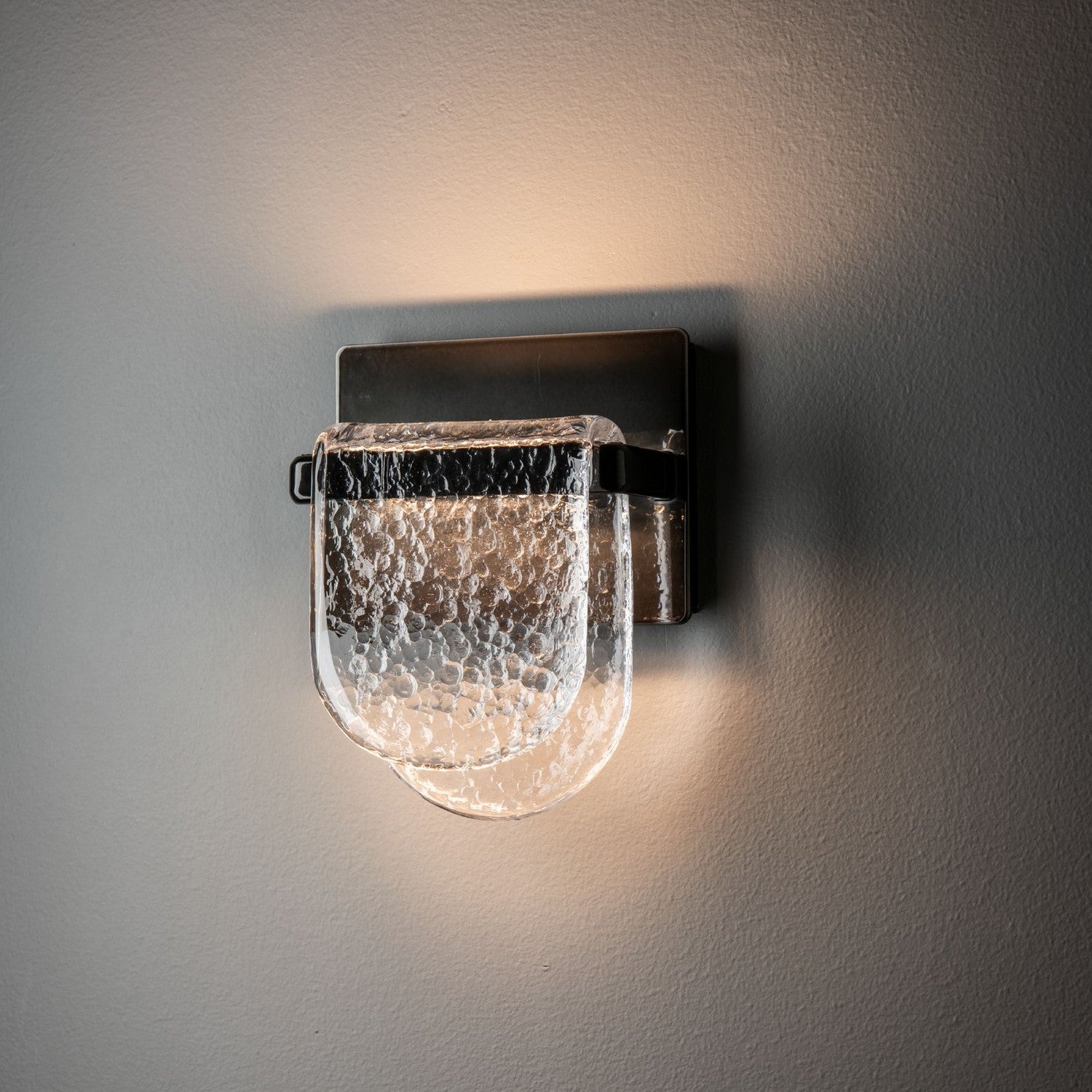 Hubbardton Forge - 209980-LED-89-ZM0842 - Riverbed LED Sconce - Riverbed - Ink