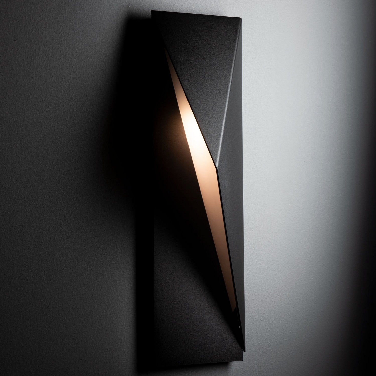 Hubbardton Forge - 302042-SKT-RGT-80 - Carbon Small Outdoor Sconce - Carbon - Coastal Black