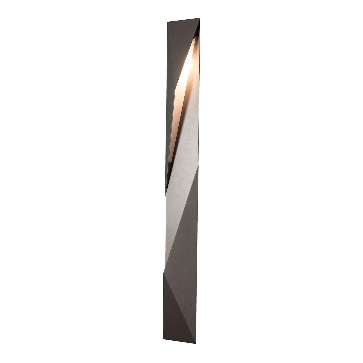 Hubbardton Forge - 302044-SKT-LFT-78 - Carbon Large Outdoor Sconce - Carbon - Coastal Burnished Steel