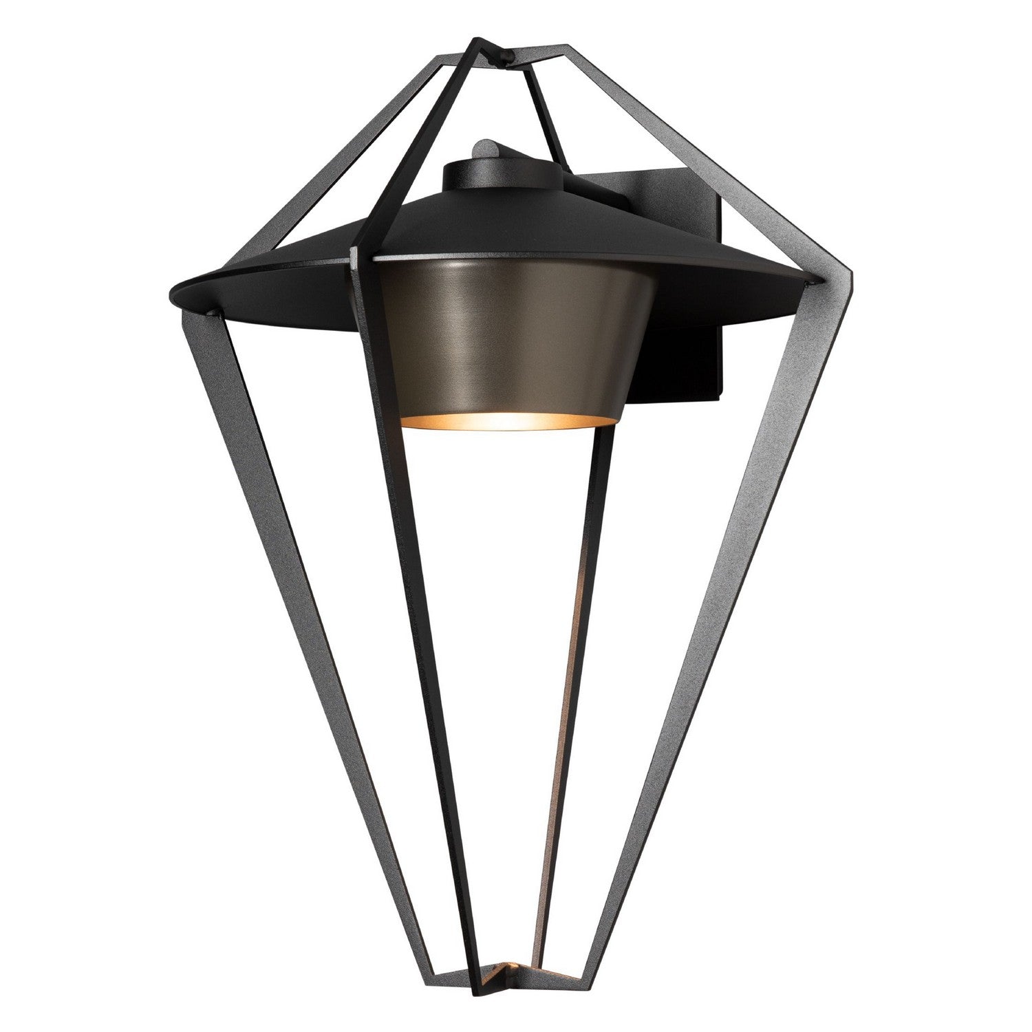 Hubbardton Forge - 302654-SKT-80-77 - Stellar Large Dark Sky Friendly Outdoor Sconce - Stellar - Coastal Black