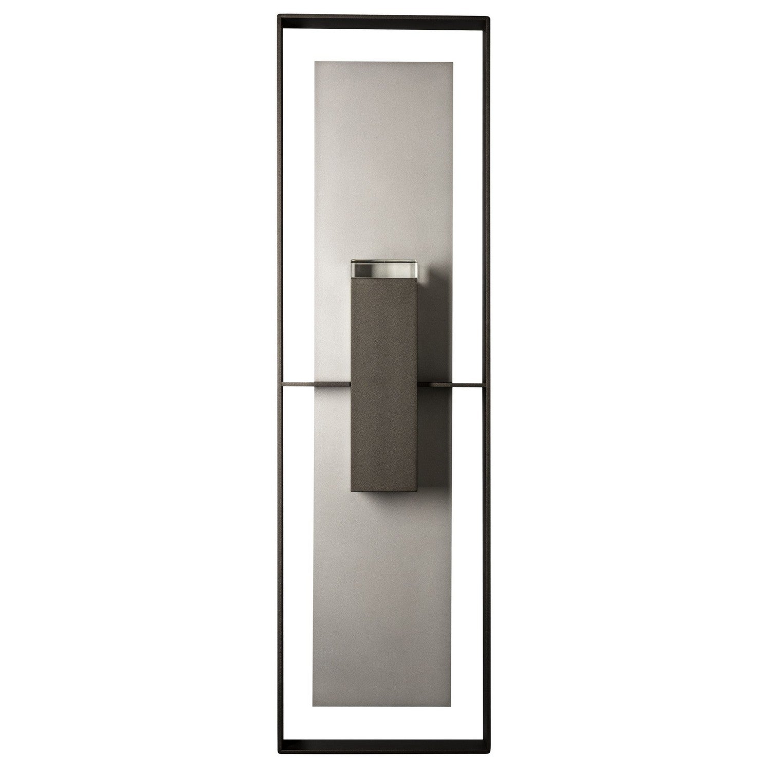 Hubbardton Forge - 302668-SKT-14-78-ZM0851 - Shadow Box Extra Tall Dark Sky Friendly Outdoor Sconce - Shadow Box - Coastal Oil Rubbed Bronze