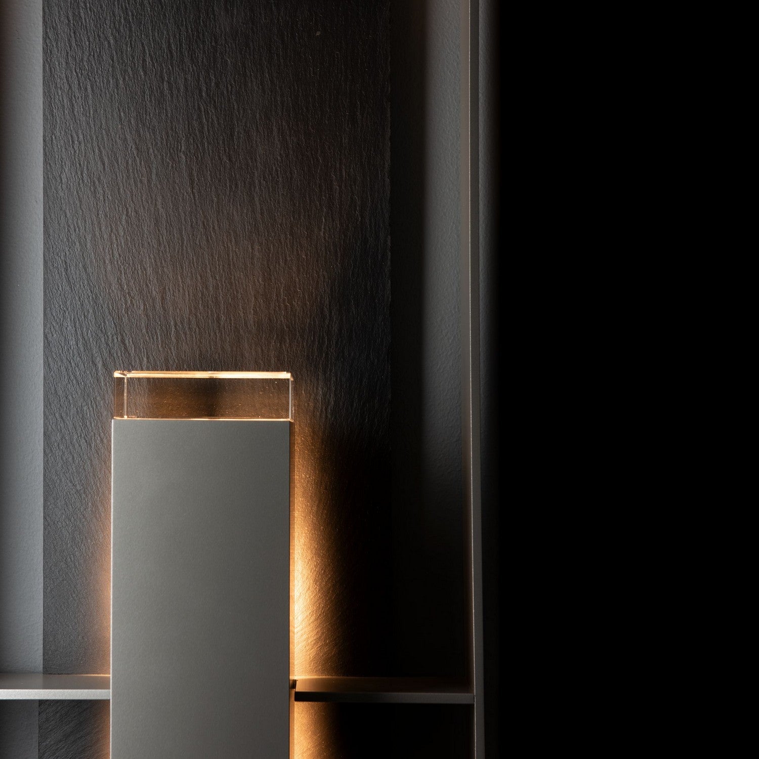 Hubbardton Forge - 302669-SKT-78-SL-ZM0851 - Shadow Box Extra Tall w/Slate Dark Sky Friendly Outdoor Sconce - Shadow Box - Coastal Burnished Steel