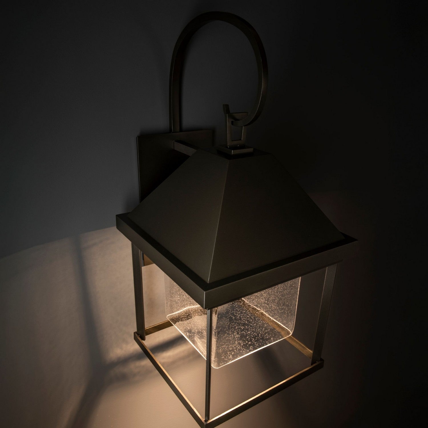 Hubbardton Forge - 305203-SKT-77-II0833 - Dorset Large Dark Sky Friendly Outdoor Sconce - Dorset - Coastal Dark Smoke