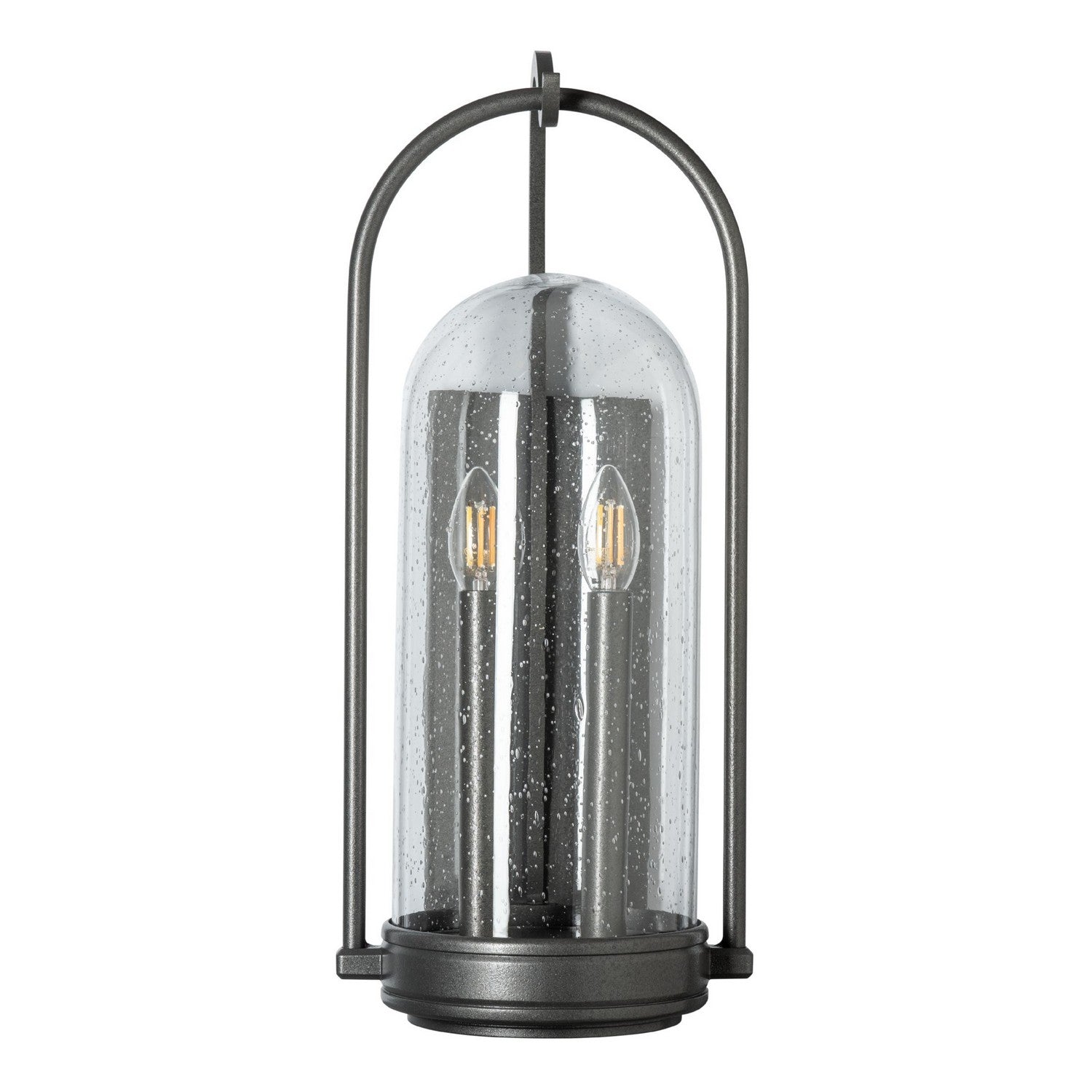 Hubbardton Forge - 305212-SKT-20-II0825 - Davis Medium Outdoor Sconce - Davis - Coastal Natural Iron