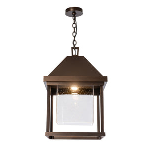 Hubbardton Forge - 365203-SKT-75-II0833 - One Light Outdoor Lantern - Dorset - Coastal Bronze