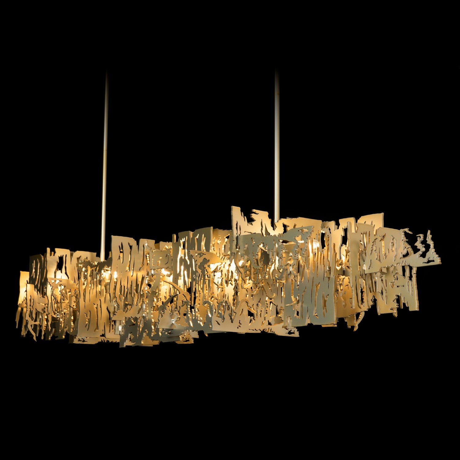 Hubbardton Forge - 401311-SKT-MULT-86 - Brutus Large Pendant - Brutus - Modern Brass