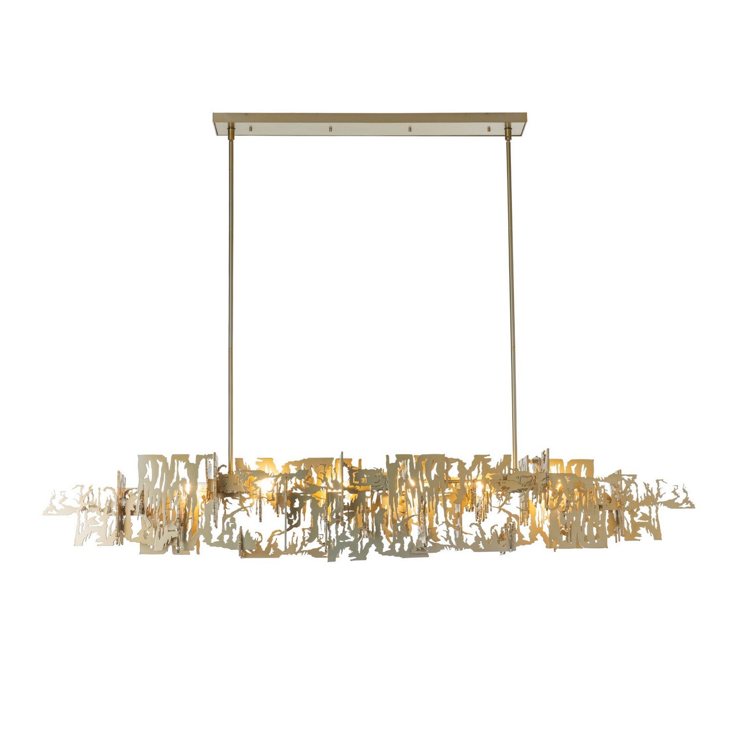 Hubbardton Forge - 401311-SKT-MULT-86 - Brutus Large Pendant - Brutus - Modern Brass
