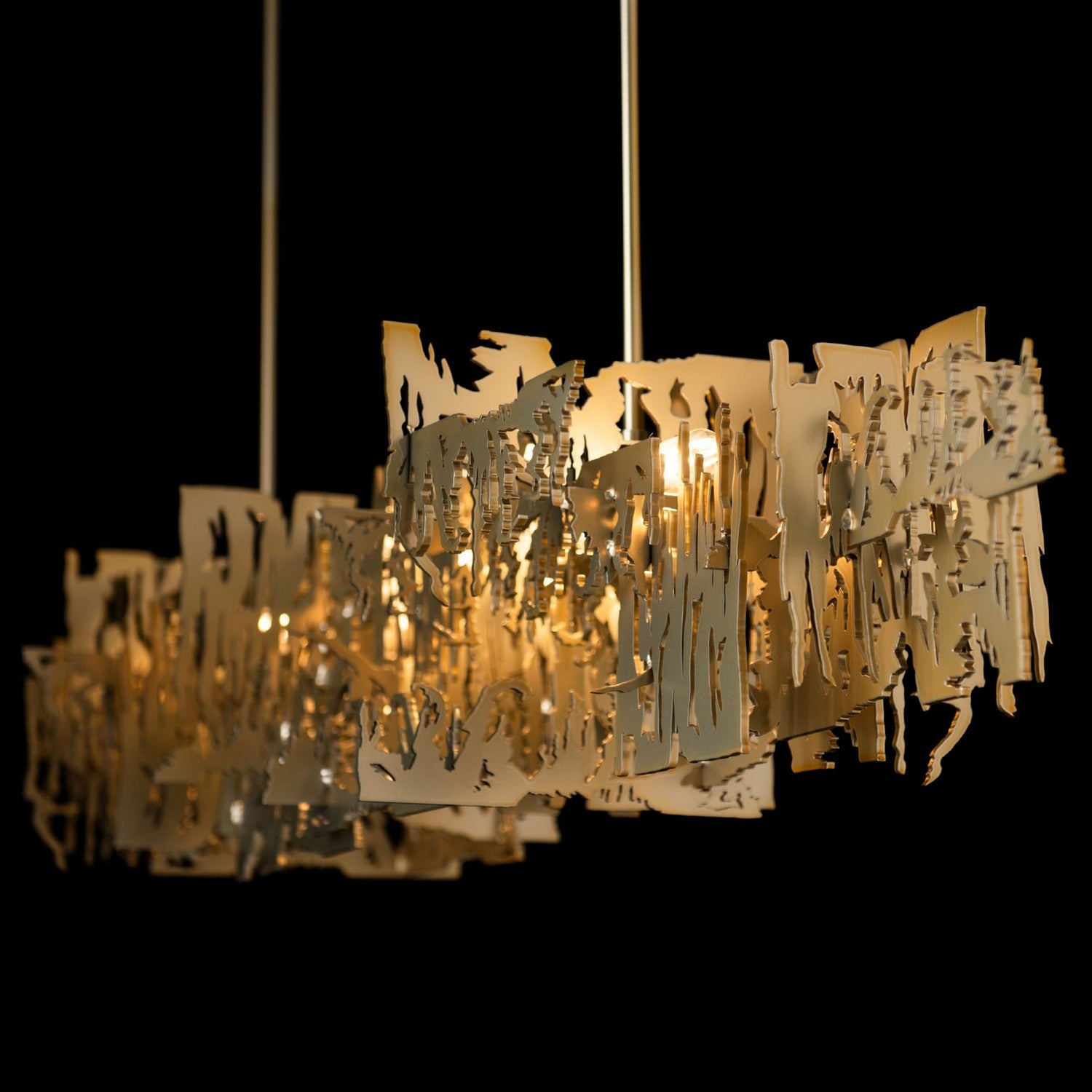 Hubbardton Forge - 401311-SKT-MULT-86 - Brutus Large Pendant - Brutus - Modern Brass