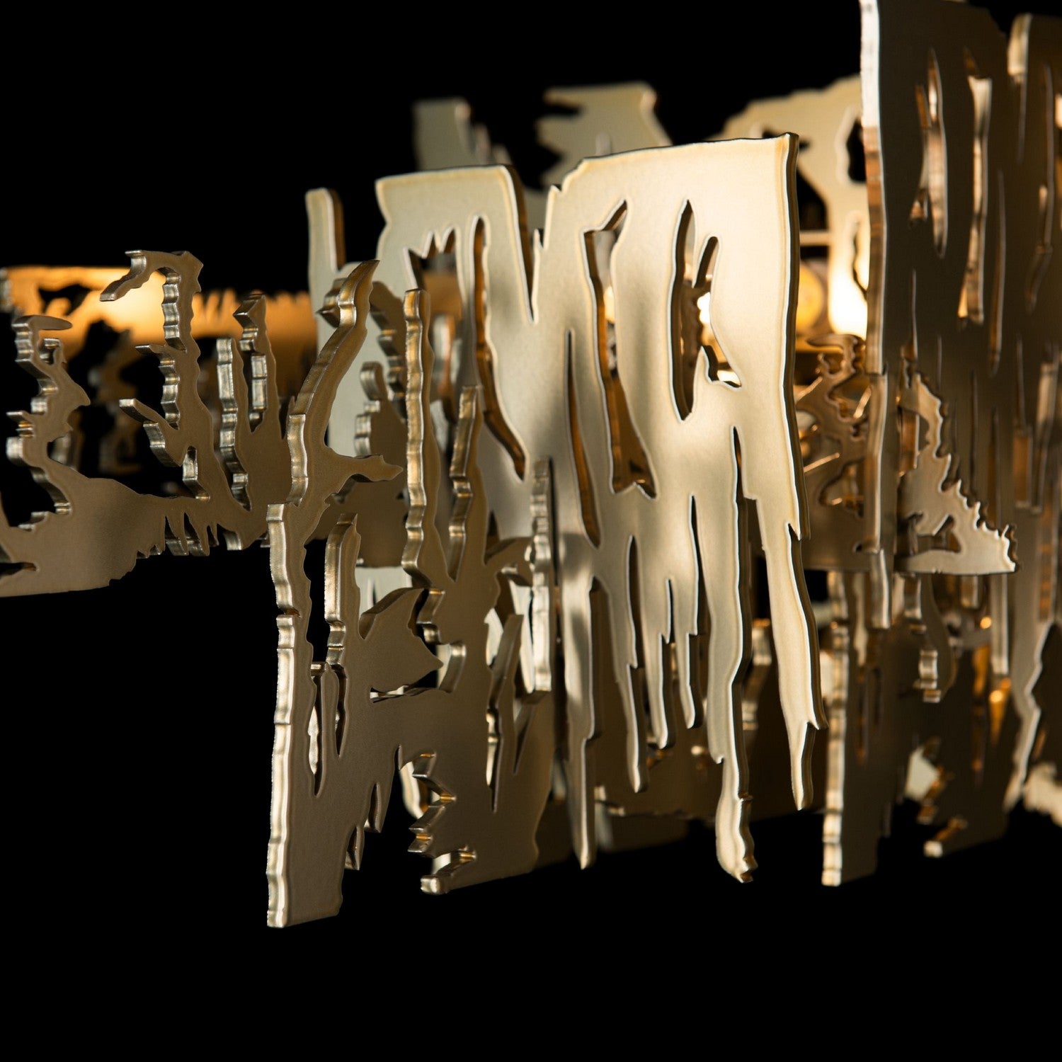 Hubbardton Forge - 401311-SKT-MULT-86 - Brutus Large Pendant - Brutus - Modern Brass
