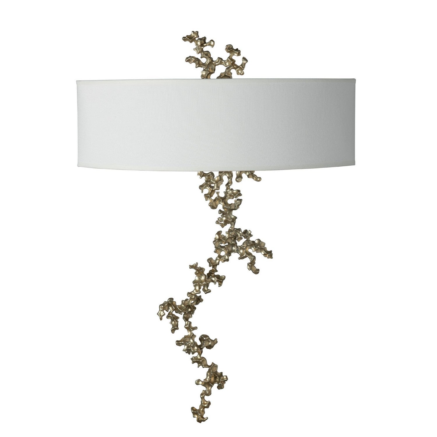 Hubbardton Forge - 402036-SKT-86-SF1692 - Coral Sconce - Coral - Modern Brass