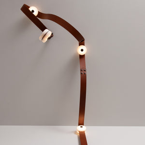Hubbardton Forge - 402801-LED-STND-10-LC-AR - Snaps Floor-to-Ceiling Plug-in LED Lamp - Snaps - Black