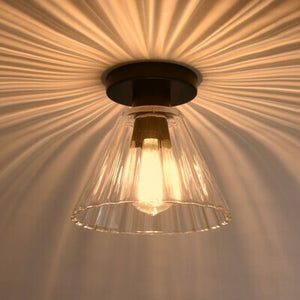 Vaxcel - C0322 - One Light Flush Mount - Dalton - Matte Black