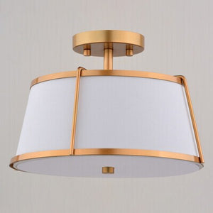Vaxcel - C0328 - Two Light Semi-Flush Mount - Marion - Mystic Gold