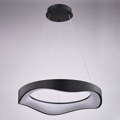 Vaxcel - H0310 - LED Chandelier - Bowen - Textured Black