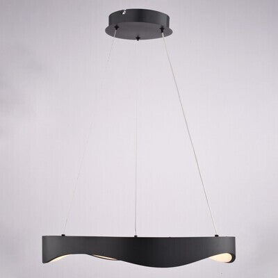 Vaxcel - H0310 - LED Chandelier - Bowen - Textured Black