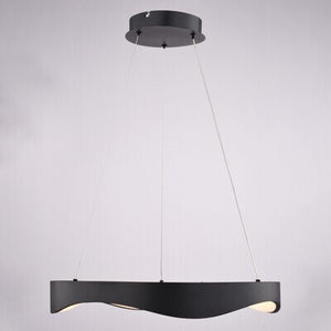 Vaxcel - H0310 - LED Chandelier - Bowen - Textured Black
