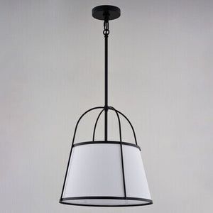 Vaxcel - P0436 - One Light Pendant - Marion - Matte Black