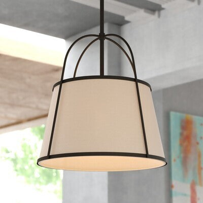 Vaxcel - P0436 - One Light Pendant - Marion - Matte Black