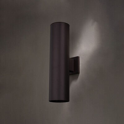 Vaxcel - T0790 - Two Light Outdoor Wall Mount - Chiasso - Deep Bronze