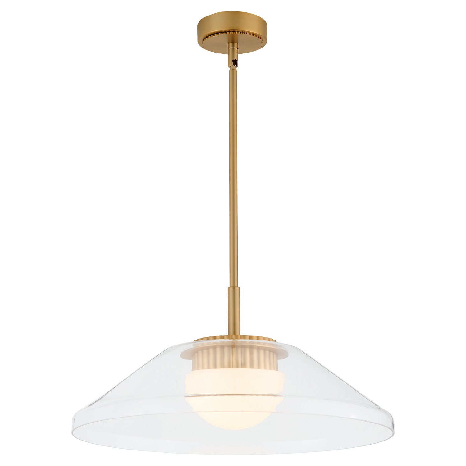 Oxygen - 3-659-56 - LED Pendant - Eros - Brushed Brass