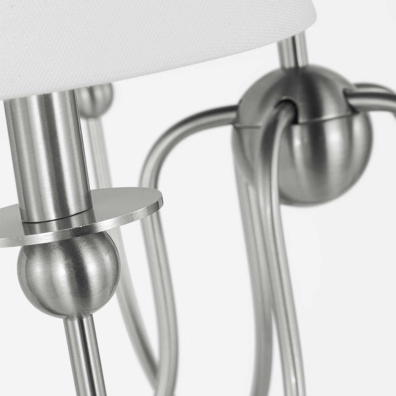 Visual Comfort Studio - DJC1255BS - Five Light Chandelier - Elsay - Brushed Nickel