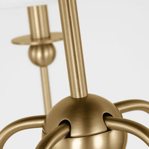 Visual Comfort Studio - DJC1255SB - Five Light Chandelier - Elsay - Satin Brass