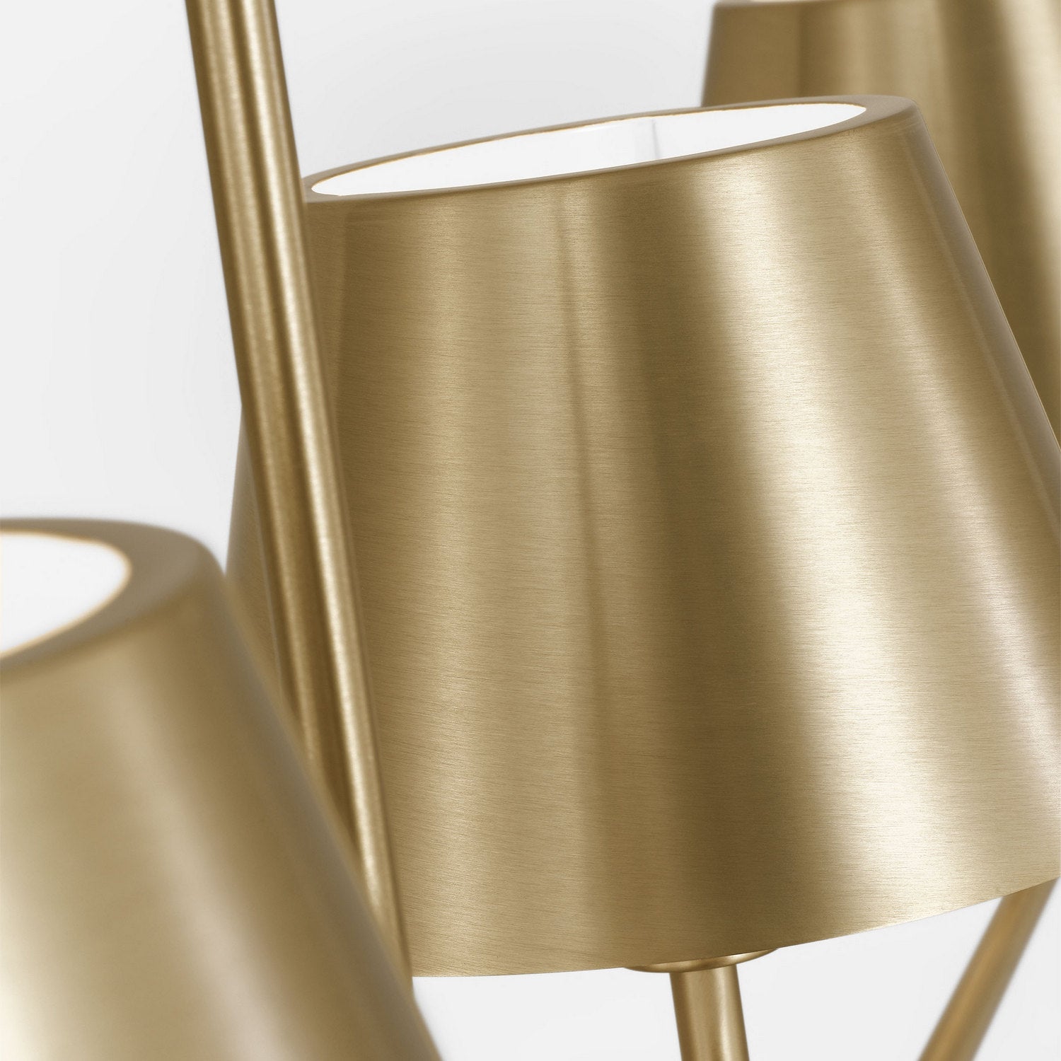 Visual Comfort Studio - DJC1274SB - Four Light Linear Chandelier - Ender - Satin Brass