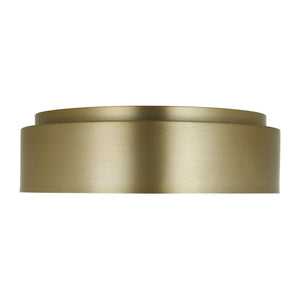Visual Comfort Studio - DJF1063SB - Three Light Flush Mount - Dartmore - Satin Brass