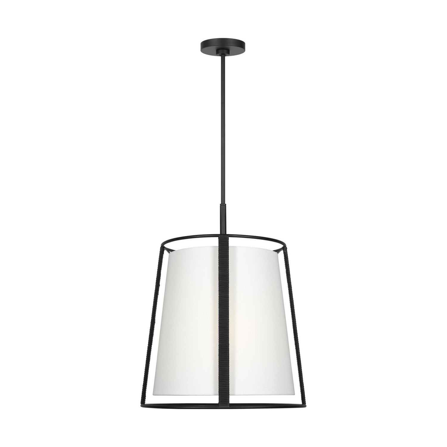 Visual Comfort Studio - DJP1002MBK - Two Light Pendant - Cortes - Midnight Black