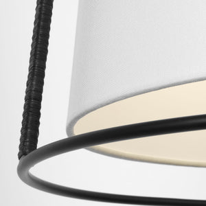 Visual Comfort Studio - DJP1002MBK - Two Light Pendant - Cortes - Midnight Black