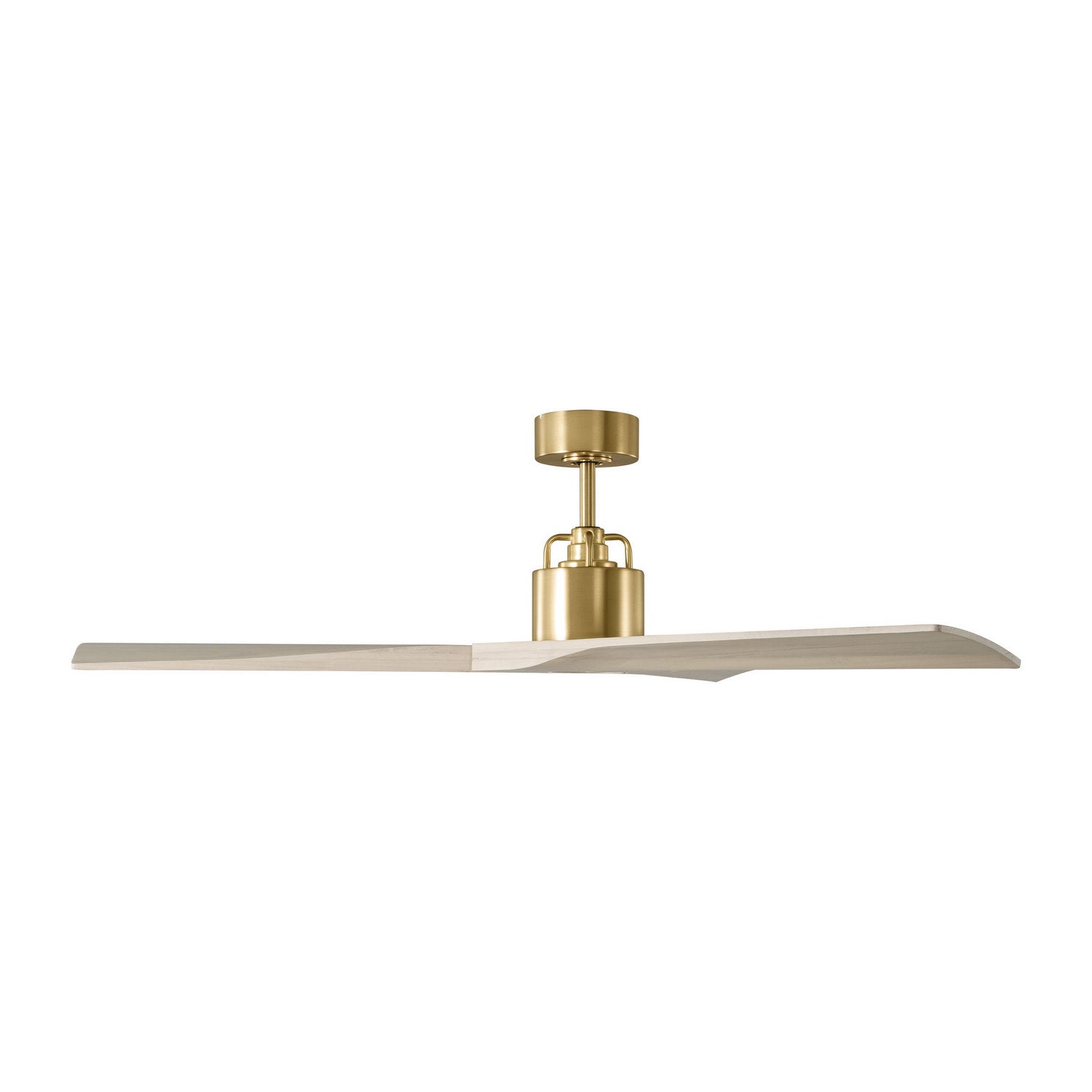 Visual Comfort Fan - 3ALMSM52BBSWWO - 52" Ceiling Fan - Alma Smart 52 - Burnished Brass