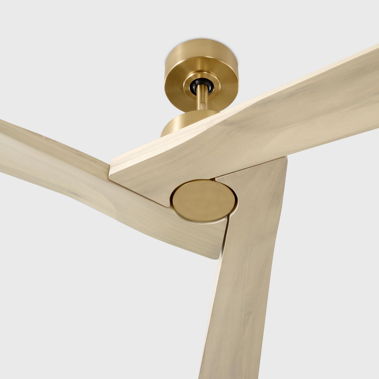 Visual Comfort Fan - 3ALMSM52BBSWWO - 52" Ceiling Fan - Alma Smart 52 - Burnished Brass
