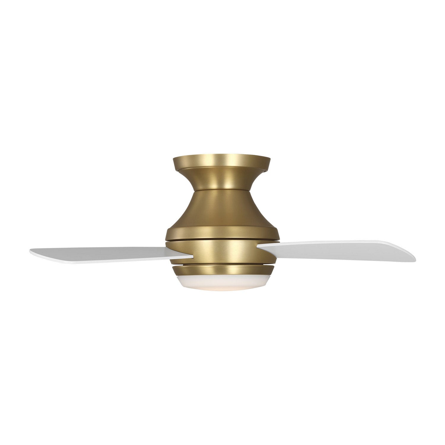 Visual Comfort Fan - 3IKHR32BBSD - 32" Ceiling Fan - Ikon 32 Hugger LED - Burnished Brass