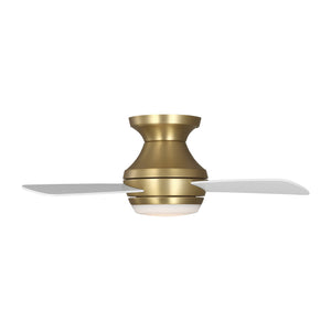 Visual Comfort Fan - 3IKHR32BBSD - 32" Ceiling Fan - Ikon 32 Hugger LED - Burnished Brass