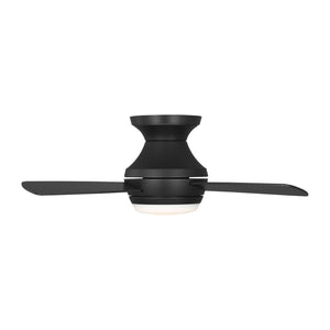 Visual Comfort Fan - 3IKHR32MBKD - 32" Ceiling Fan - Ikon 32 Hugger LED - Midnight Black