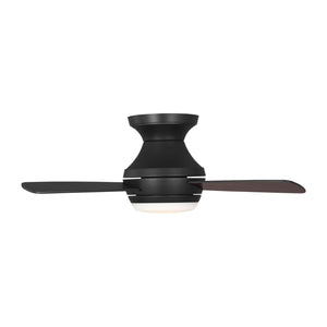 Visual Comfort Fan - 3IKHR32MBKD - 32" Ceiling Fan - Ikon 32 Hugger LED - Midnight Black